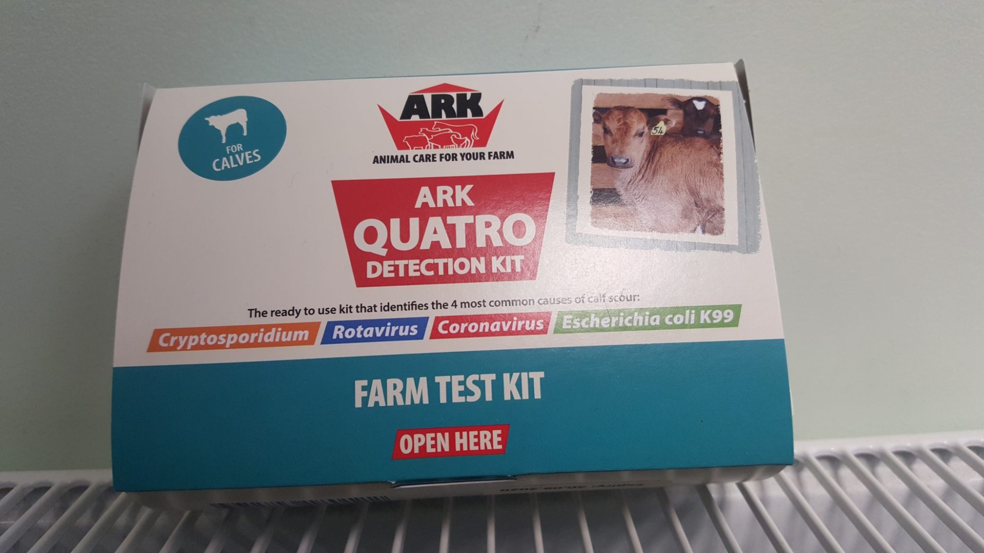 Ark Quatro Calf Scour Test Kit Farm Vet Supplies