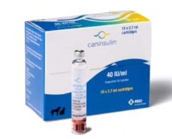 CANINSULIN VETPEN CARTRIDGES 2.7ml x 10 POM-V (fridge) - Farm Vet Supplies