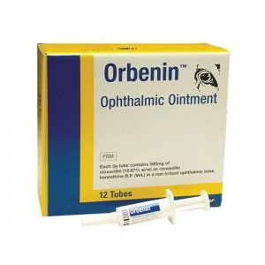 Orbenin Ophtalmic Eye Ointment 12 Pack, POM-V Orbenin Ophtalmic Eye Ointment 12 Pack, POM-V