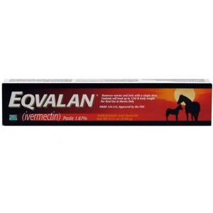 Eqvalan Oral Paste for Horses (Ivermectin 18.7 mg/g) 6.42g (POM-VPS) Eqvalan Oral Paste for Horses (Ivermectin 18.7 mg/g) 6.42g (POM-VPS)