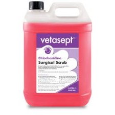 Vetasept Chlorhexidine Surgical Scrub 5lt