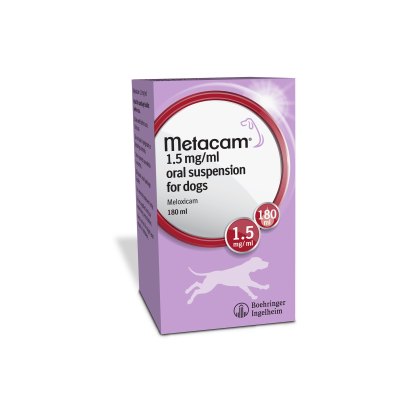 Metacam 1.5mg/ml Oral Suspension for Dogs, POM-V