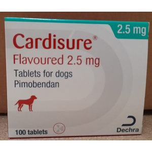 Cardisure Flavoured tablets for dogs 100s, POM-V