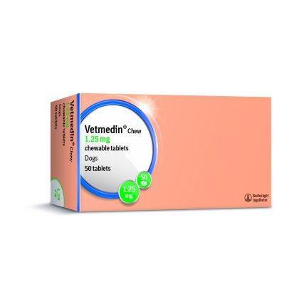 Vetmedin Flavoured Tablets for dogs, POM-V