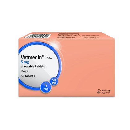 Vetmedin Flavoured Tablets for dogs, POM-V