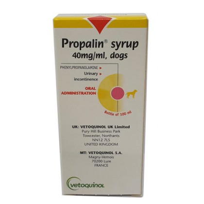Propalin Syrup 40mg/ml dogs, POM-V Propalin Syrup 40mg/ml dogs, POM-V
