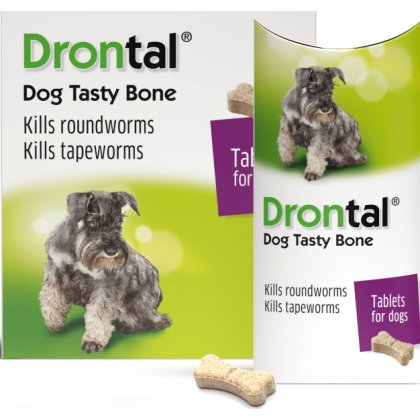 Drontal Tasty Dog 10kg Tablet (Each) , NFA-VPS