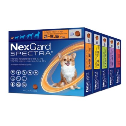 NexGard Spectra Chewable 3s (POM-V)