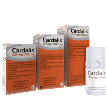 Cardalis Chewable Tablets for Dogs 1x30