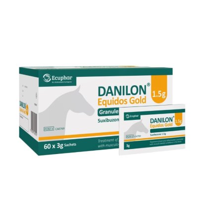 Danilon Equidos Gold 1.5 g Granules for Horses and Ponies 3g Sachets