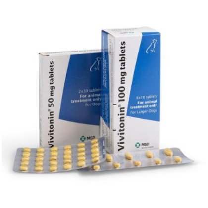 Vivitonin Tablets for dogs POM-V