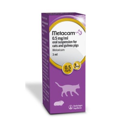 Metacam 0.5 mg/ml oral suspension for cats and guinea pigs POM-V