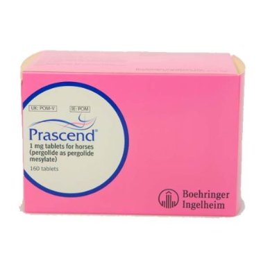 Prascend 1 mg Tablets for Horses. POM-V