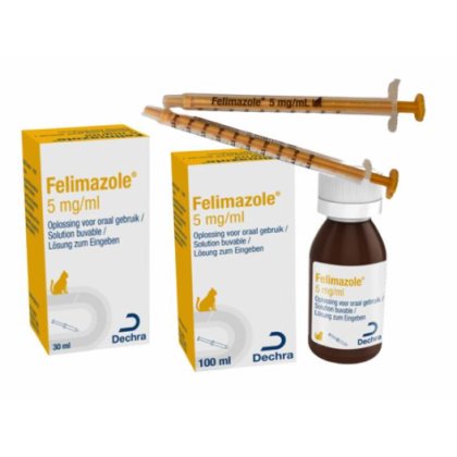 Felimazole 5 mg/ml Oral Solution POM-V
