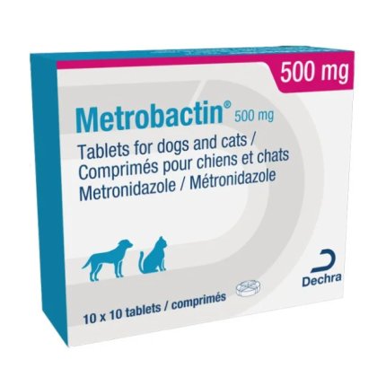 Metrobactin Tablets for Dogs and Cats - Pom-V