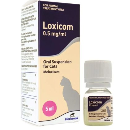 Loxicom 0.5 mg/ml Oral Suspension for Cats, POM-V