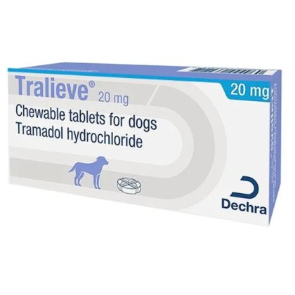 Tralieve Chewable Tablets for dogs POM-V S3CD