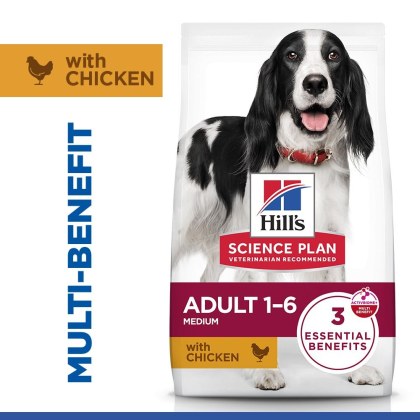 Hills SP Adult Medium Dry Dog-Chicken Flavour