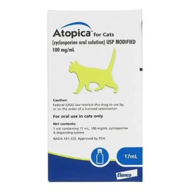 Atopica Cat Solution 100mg/ml, POM-V