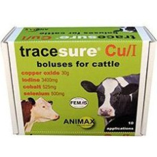 Tracesure CU + I bolus for cattle (20 applications) Tracesure CU + I bolus for cattle (20 applications)