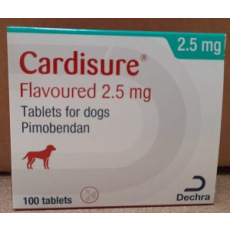Cardisure Flavoured tablets for dogs 100s, POM-V Cardisure Flavoured tablets for dogs 100s, POM-V