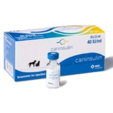 Caninsulin 40IU/ml, POM-V (fridge)
