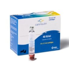 CANINSULIN VETPEN CARTRIDGES 2.7ml x 10 POM-V (fridge)
