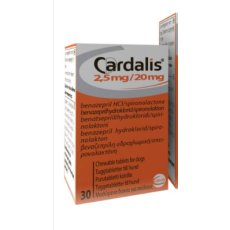 Cardalis Chewable Tablets for Dogs 1x30