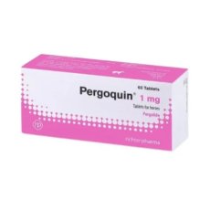 Pergoquin 1mg tablets POM-V Pergoquin 1mg tablets POM-V
