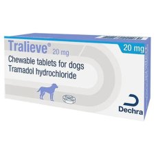 Tralieve Chewable Tablets for dogs POM-V S3CD