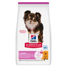 Hills SP Adult Light Small & Mini (up to 10kg) Dry Dog Chicken Flavour Hills SP Adult Light Small & Mini (up to 10kg) Dry Dog Chicken Flavour