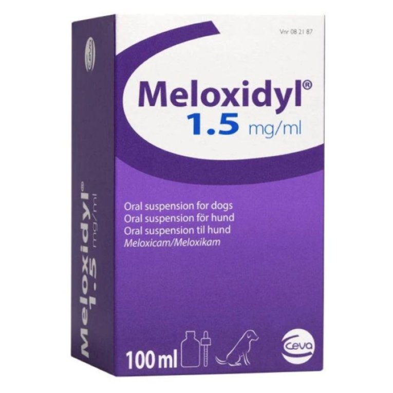 Meloxidyl 1.5mg/ml Oral Suspension for Dogs, POM-V Meloxidyl 1.5mg/ml Oral Suspension for Dogs, POM-V