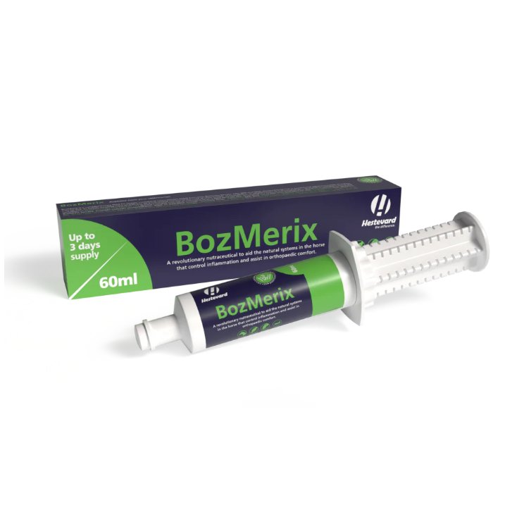 HESTEVARD EQUINE BOZMERIX PASTE 60ml syringe HESTEVARD EQUINE BOZMERIX PASTE 60ml syringe