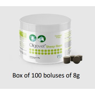 Oligovet Sheep/Goat COPPER FREE 100 x 8g Oligovet Sheep/Goat COPPER FREE 100 x 8g