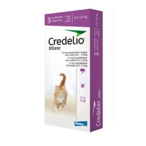 Credelio Tablets For Cats 1x3, POM-V Credelio Tablets For Cats 1x3, POM-V