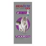 Bravecto PLUS Spot On for Cats. 1 dose POM-V Bravecto PLUS Spot On for Cats. 1 dose POM-V