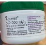 Apravet 552 IU/mg powder 90.58 gram, POM-V